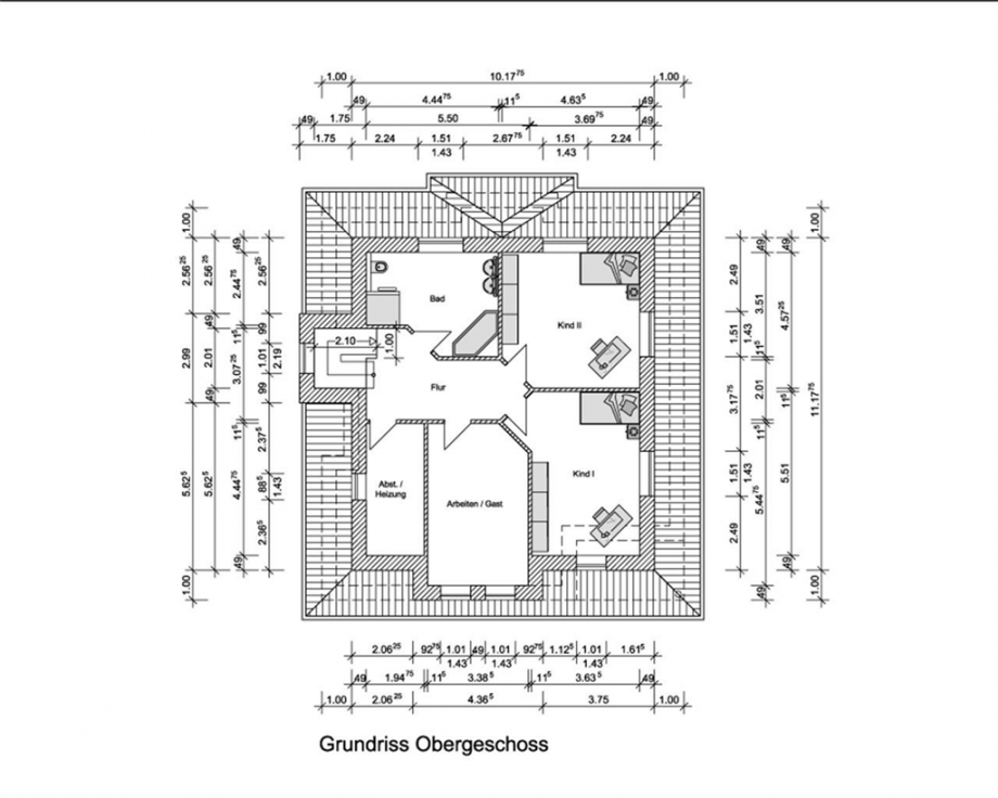 Obergeschoss Einfamilienhaus Wiesmoor