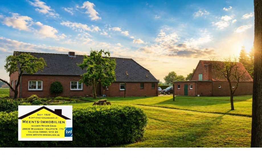 Ansicht Bauernhaus Wiesmoor