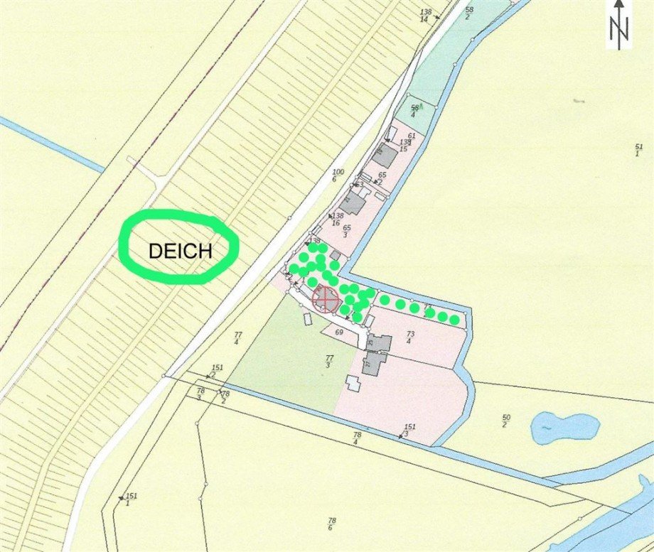 Lageplan Haus Jemgum