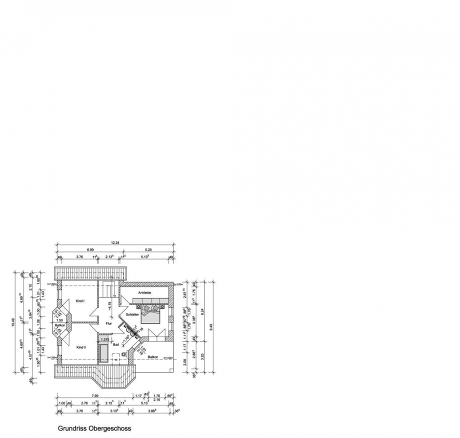 Obergeschoss Einfamilienhaus Wiesmoor