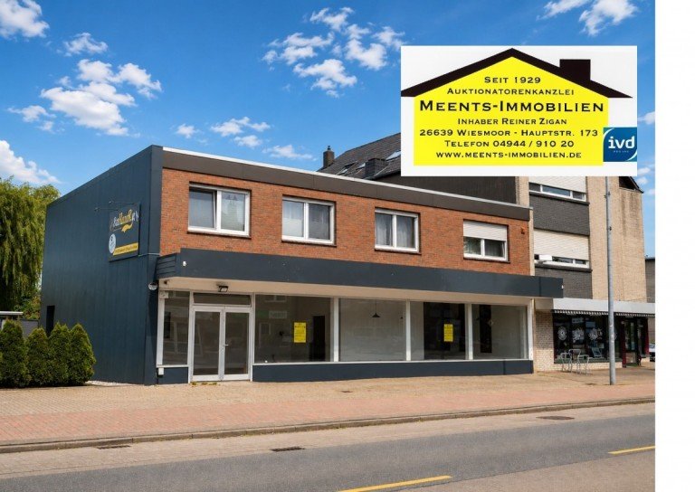 Ansicht Wiesmoor B�ro / Praxis Modernisiertes Ladenlokal in Top-Gesch�ftslage!