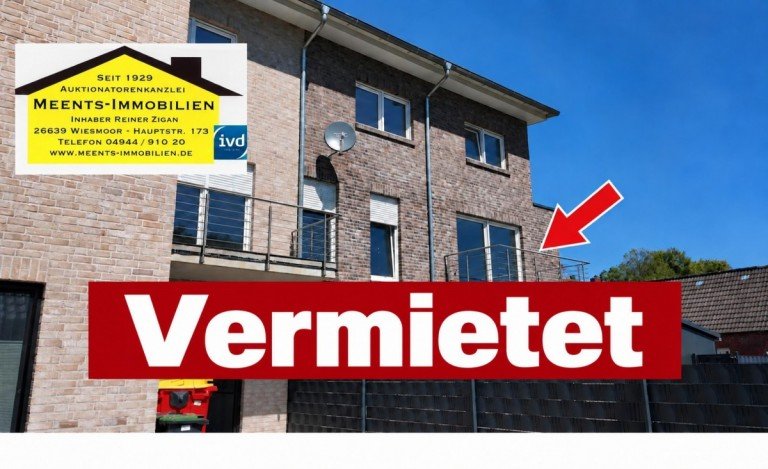 Ansicht Wiesmoor Etagenwohnung Anfragestopp