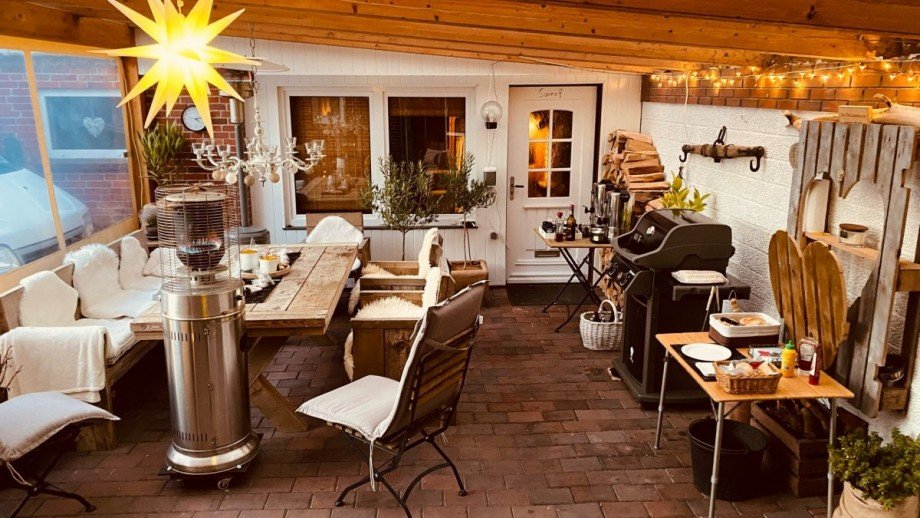 Terrasse Zweifamilienhaus Wiesmoor