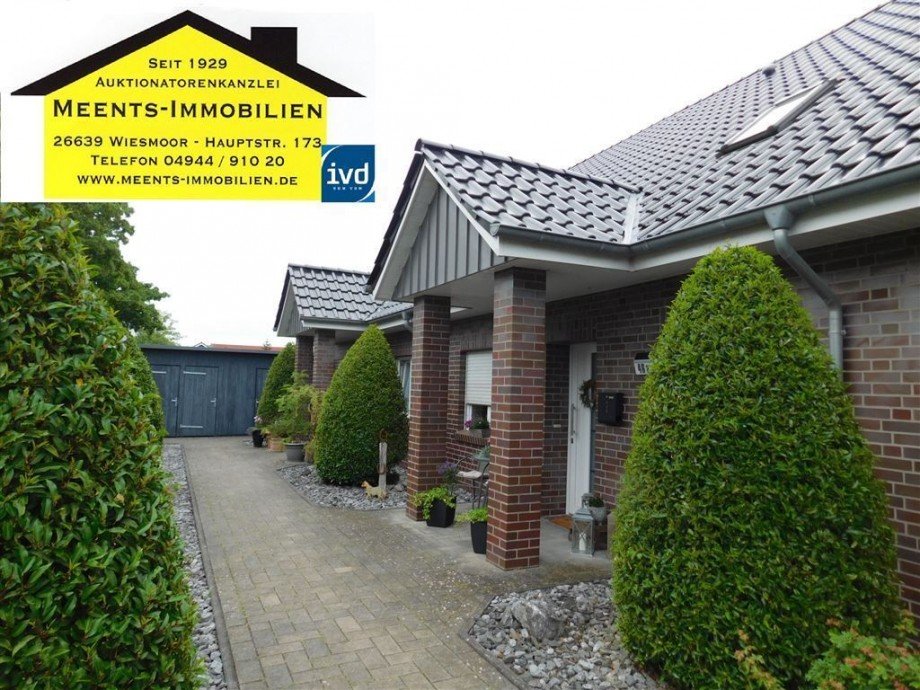 Ansicht Reihenhaus Wiesmoor