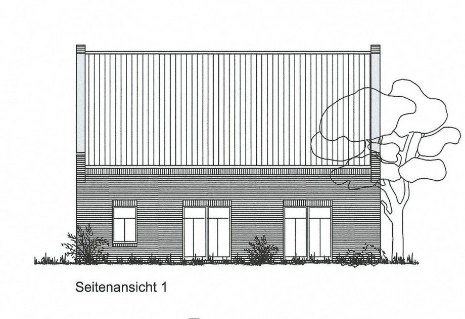 Seitenansicht 1 Einfamilienhaus Wiesmoor