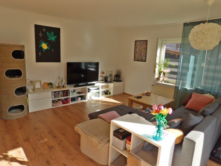 Wohnzimmer EG Mehrfamilienhaus Wiesmoor