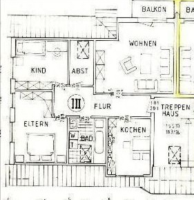 Grundriss Etagenwohnung Wiesmoor