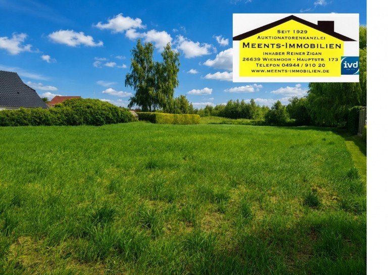Ansicht Wiesmoor Wohngrundst�ck Gro�es Wohngrundst�ck am Kanal!