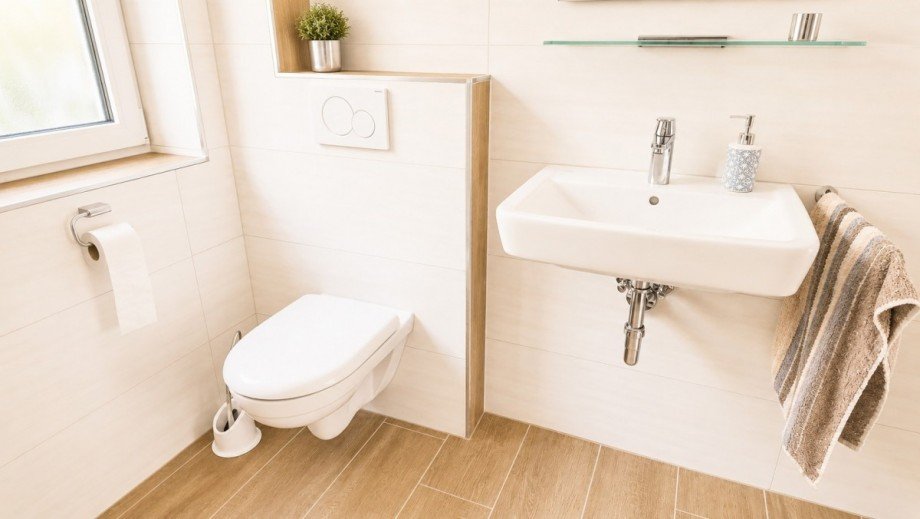 Badezimmer Etagenwohnung Wiesmoor