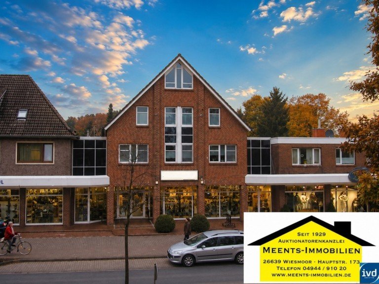 Ansicht Wiesmoor Wohnung Einkaufsm�glichkeiten gleich nebenan!