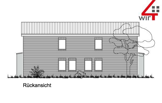 Ansicht 3 Doppelhaush�lfte Wiesmoor