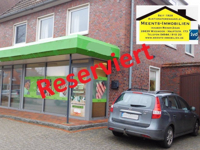 Ansicht Wiesmoor Ladenlokal Ladenlokal an bester Hauptstra�enlage in Wiesmoor!