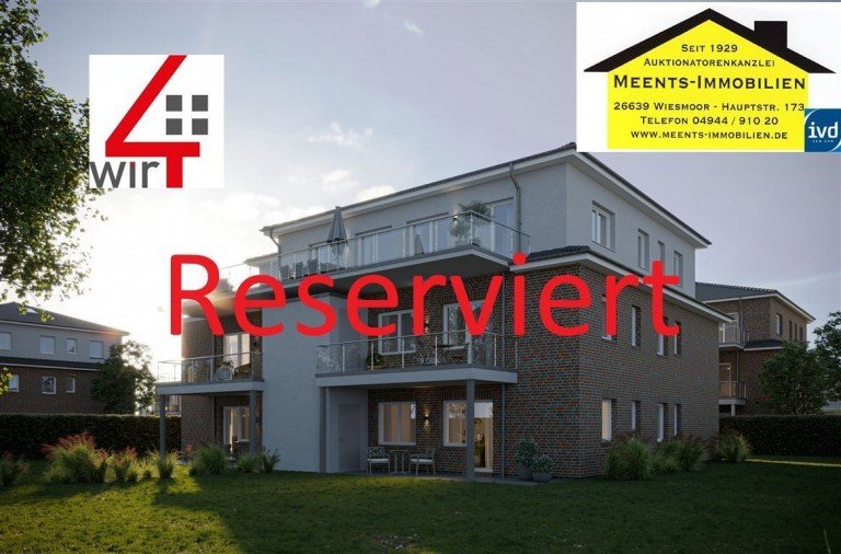 Ansicht Wiesmoor Wohnung Letzte Gelegenheit: Neubau-Penthousewohnung Auf dem Lindenkamp 7