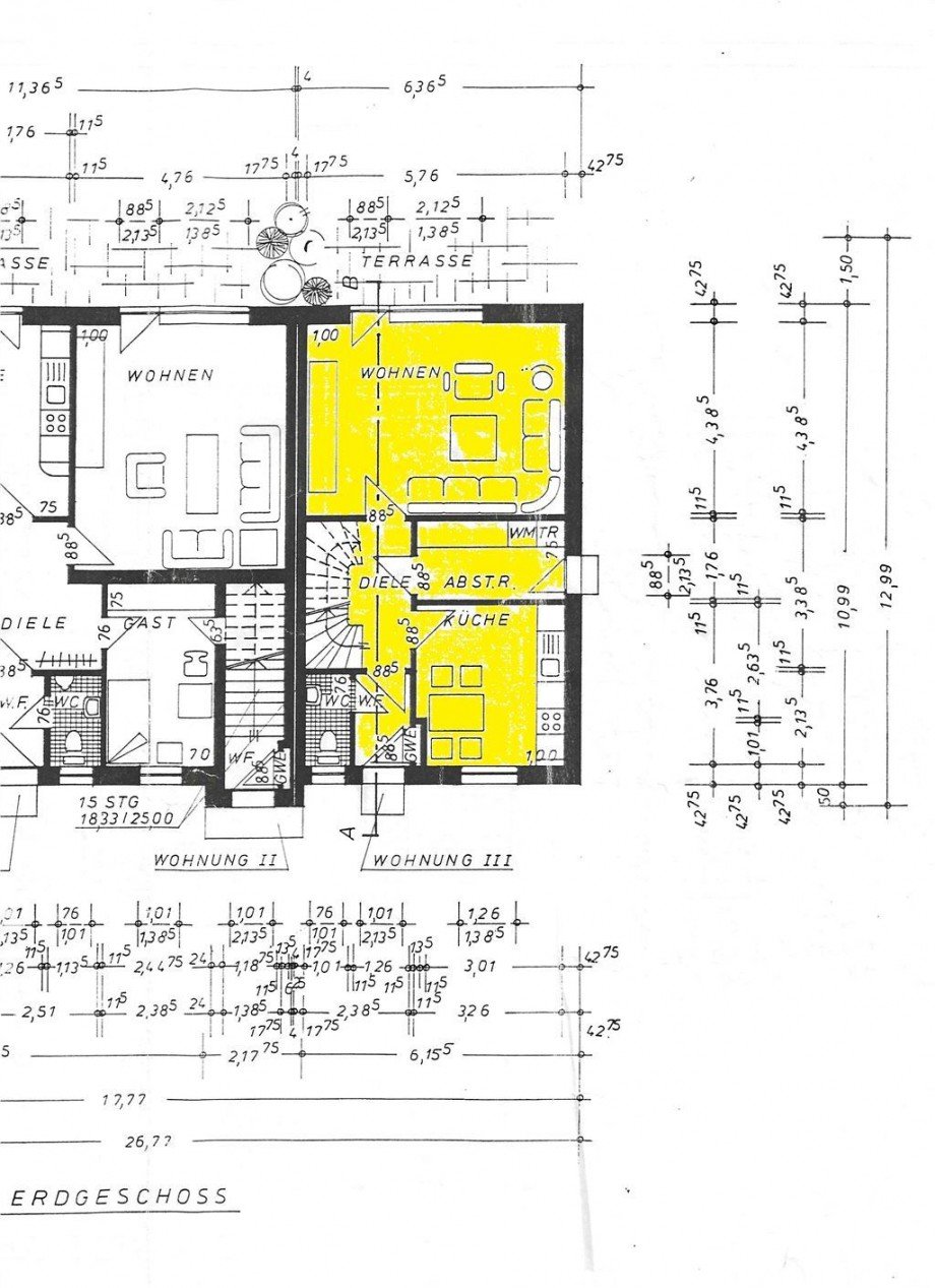Erdgeschoss Haus Wiesmoor