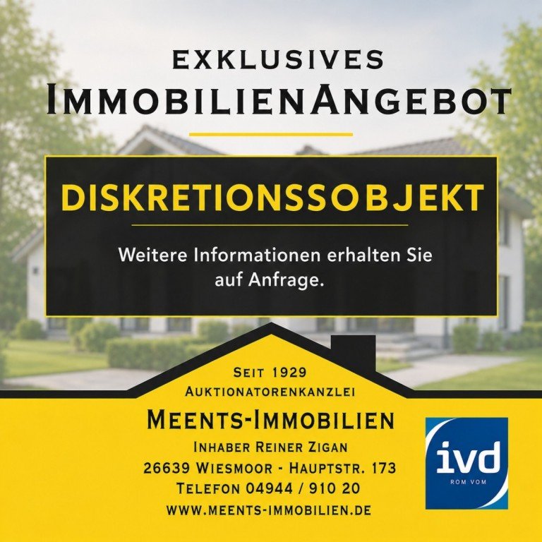 Diskretionsobjekt Wiesmoor Gesch�ftshaus Interessante Kapitalanlage!