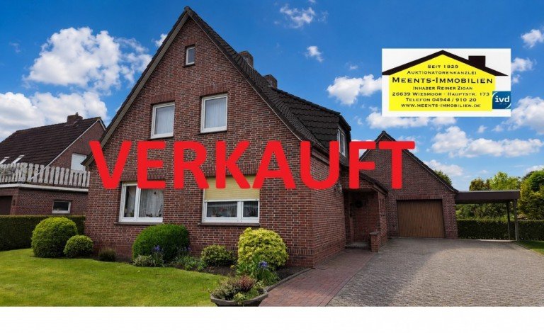 Ansicht Wiesmoor Einfamilienhaus Wohnen in ruhiger Lage!