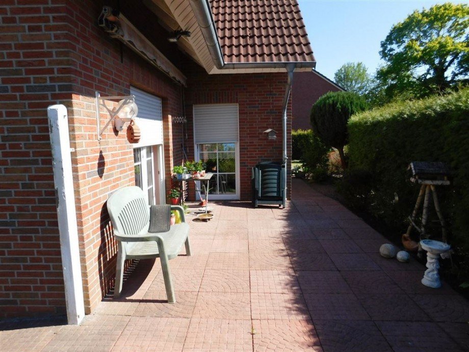 Terrasse Zweifamilienhaus Friedeburg , Ostfriesl